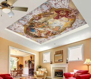 3D Heilige Szene I5845 Decke Wandbild Wandbild Wanddruck Aufkleber Deko Erin 2023 - Bild 1 von 6