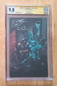 TMNT Last Ronin Lost Years 1 Deodato 1:100 SIGNED/SKETCHED KEVIN EASTMAN CGC 9.8 - Picture 1 of 8