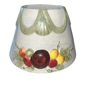 Yankee Candle Exclusive Ceramic Sugar Plums Shade Topper South Deerfield Fruit - Picture 1 of 7