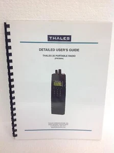 Thales 25 Portable Radio Detailed User's Guide PRC6894 84326, WORKING, QTY - Zdjęcie 1 z 11