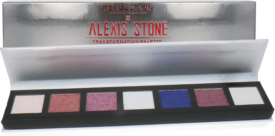Revolution Makeup Eyeshadow Palette Shimmer Alexis Stone Transformation - Image 1 of 1