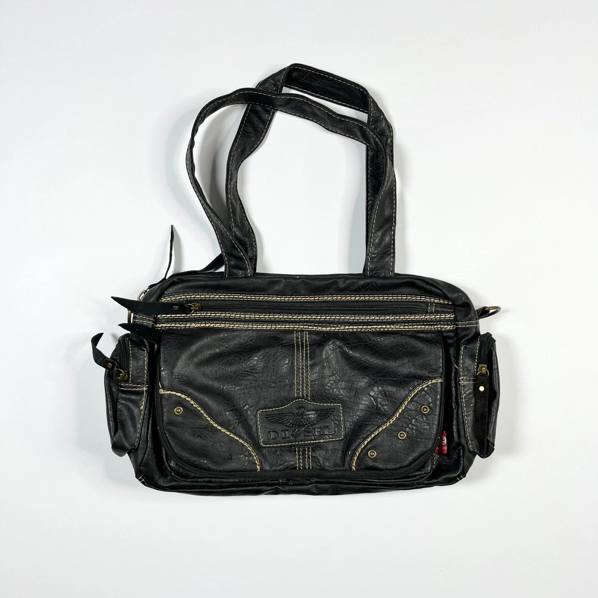 Diesel Leather Exterior Black Bags & Handbags for Women for sale