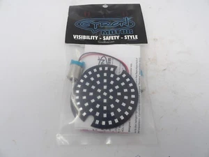 Pair 1156 Fits Harley Davidson Red 3" LED Turn Signal Inserts - Picture 1 of 2