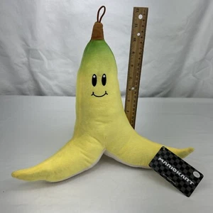 Nintendo 2022 Mario Kart Peluche Banana - 11" Alto - ¡Nuevo con etiquetas! - Imagen 1 de 6