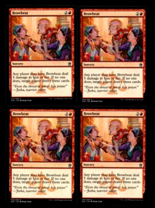 MRM ENGLISH 4x Browbeat - Rudoiement MTG magic M25 - Picture 1 of 1