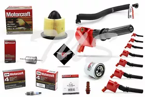 Tune Up Kit 2007 Ford E150 5.4L V8 High Performance Ignition Coil DG508 EV281 - Foto 1 di 12