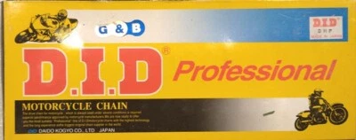 CATENA TRASMISSIONE DID PROSESSIONAL GOLD SENZA ORING PASSO 520 DS MAGLIE 120 - Immagine 1 di 4