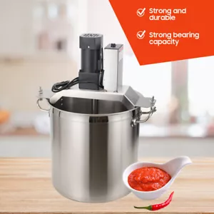 Mezclador automático de alimentos olla caliente fondo sopa salsa agitador freír máquina 20-100 kg - Imagen 1 de 14
