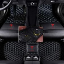 For Tesla-3-S-X-Y Luxury Custom Waterproof Car Floor Mats Auto Carpets Liners