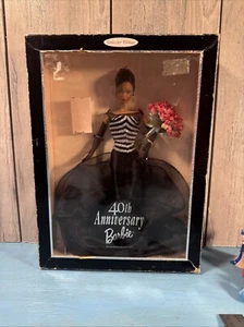Vintage Barbie, 40th Anniversary, African American Beautiful Doll 1999 Mattel - Picture 1 of 4