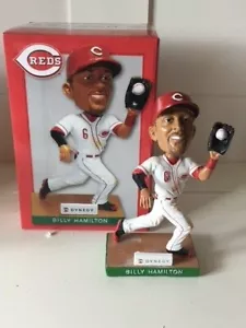 2017 SGA CINCINNATI REDS BILLY HAMILTON BOBBLEHEAD 715/2017 IN BOX - Picture 1 of 1