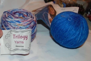 Trilogy Yarns Glamorous Whimsy KW53 Pattern & 2 skeins Yarn Kit - Picture 1 of 5