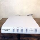 5 Outlets Power Control Center Desk Top Surge Protector Supply Power Taps Vtg