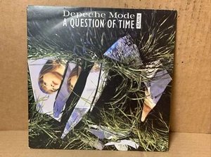 1986 DEPECHE MODE A Question of Time REMIX Black Celebration Live BELGIUM 7" 45 - Imagen 1 de 12