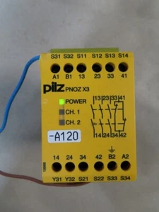 Relé de seguridad Pilz 774318 PNOZ X3 230VAC 24VAC/DC 3n/o 1n/c 1so - Imagen 1 de 11