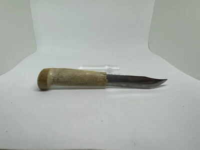 Vintage Finnish Puukko Nordic Reindeer Antler Handle Sami Knife, Finland - Image 1 of 4