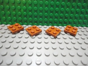 Lego 4 naranja oscuro 2x2 placa base NUEVO - Imagen 1 de 1
