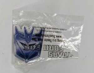 Transformers Movie 2005 Metal Promo Pin Optimus Prime Megatron Decepticons Promo - Picture 1 of 1