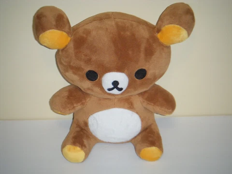 Rilakkuma 9" Plush Stuffed Bear Toy Cover