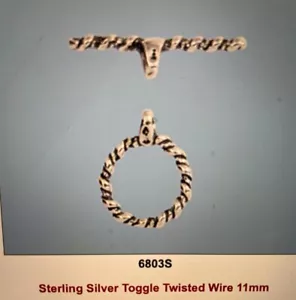 CHIUSURA A LEVETTA ARGENTO STERLING 11MM - Foto 1 di 1
