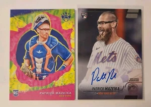 Patrick Mazeika RC Rookie Lot New York Mets 2022 Topps Stadium Club Auto SCBA-PM - Picture 1 of 1