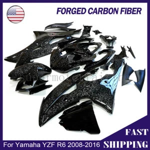 Forged Carbon Fiber Fairing Kit for Yamaha YZF R6 2008-2016 Injection Bodywork - Picture 1 of 20