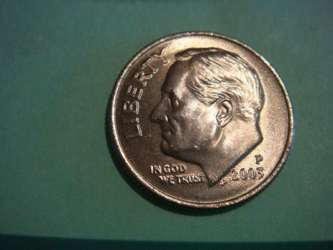 2003 P 2003 D  Roosevelt Dime UNC - 2 coins good enough to grade! really nice Cover