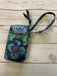 Vera Bradley Wristlet Wallet Billfold Paisley Print - Picture 1 of 8
