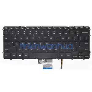 Teclado para computadora portátil Dell Precision M3800 XPS15-9530 9530B P31F P31P con retroiluminación - Imagen 1 de 3