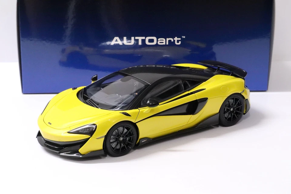 1:18 AUTOart McLaren 600LT Coupé 2019 Giallo Siciliano Metallizzato - Immagine 1 di 4