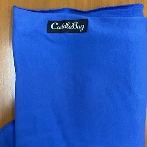 EUC CuddleBug Baby Wrap Sling/Carrier Newborns & Toddlers Blue Stretch - Picture 1 of 16