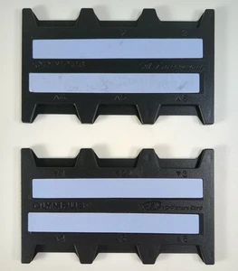 Zwei Original Olympus xD-Picture Kartenhalter mit Beschriftungsstreifen für je 6 Karten - Bild 1 von 4