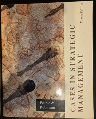 Cases in Strategic Management Pearce & Robinson (4th.  Edition) - Image 1 of 2