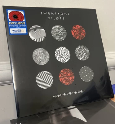 Twenty One Pilots Blurryface LP BRAND NEW BURGUNDY SPLATTER VINYL 2xLP sealed - Image 1 of 2