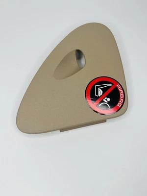 Jaguar XK8 XKR X100 1997-06 tablero paso derecho fusible cubierta borde beige AGD OEM Foto 1 de 4