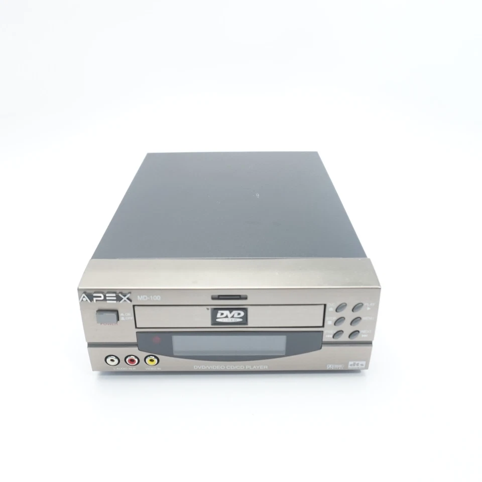 Reproductor de DVD/CD/Video Apex MD-100 Auto Auto Auto Automotriz RV Centro de Entretenimiento 12v Foto 1 de 4