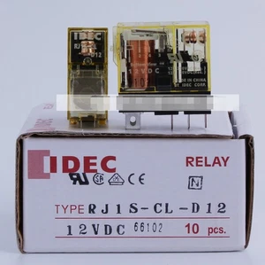 Relés IDEC de 10 piezas/1 caja RJ1S-CL-D12 RJ1SCLD12 12VDC marca en caja - Imagen 1 de 3