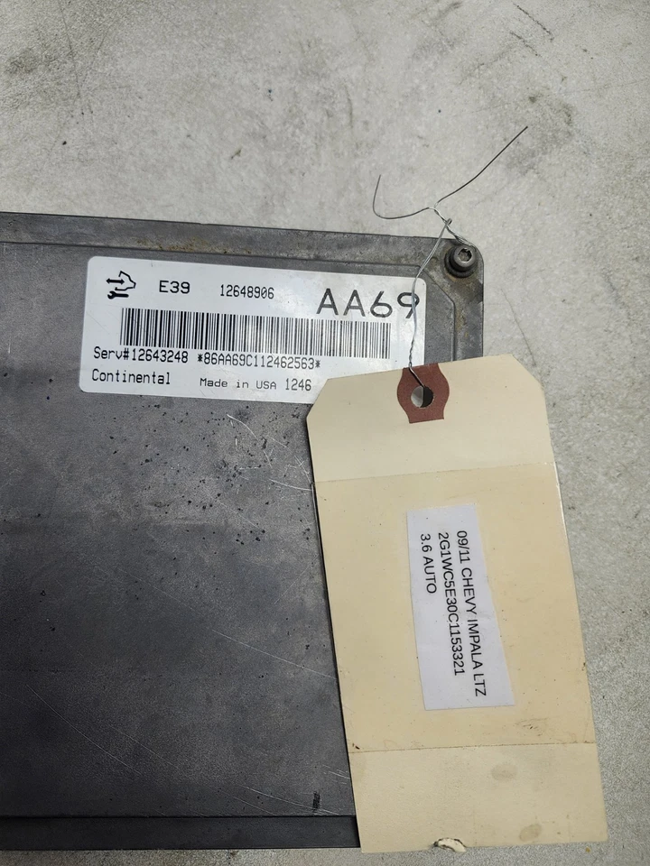 Chevrolet Impala LTZ 2012-2013 3,6 o unidad de control del motor Camaro Foto 1 de 4