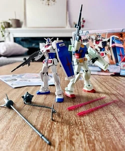 Bandai Gundam Entry Grade Model Kit RX-78-2 US American Weapon 2x Lot Bundle - Picture 1 of 5