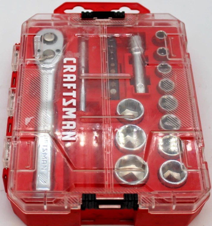 CRAFTSMAN SOCKET SET NANO METRIC 3/8 DRIVE 24 PC SET - Image 1 of 2