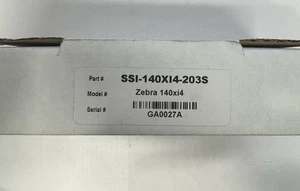 Nowa głowica drukująca do drukarki termicznej Zebra 140Xi4 140XiIV 203dpi oryginalna - Zdjęcie 1 z 2