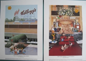 Elaine Neeley Memphis Escenas Kelloggs Critters en Peabody and Plant 1987 8x11 - Imagen 1 de 10