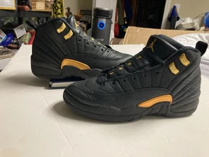 Nike Niños Air Jordan 12 153265-071 Negro Zapatos de Baloncesto Tenis Talla 5.5Y - Imagen 1 de 11