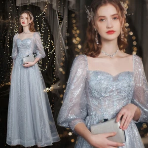 Noble Evening Formal Party Ball Gown Prom Bridesmaid Acting Host DressTSJY17208 - Picture 1 of 12