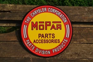 Mopar Parts & Accessories Tin Sign - Chrysler - Dodge - Hemi - Plymouth - Retro - Picture 1 of 4