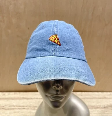 Gorra de mezclilla ajustable bordada City Hunter Pizza Foto 1 de 4