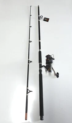 You Tug Me Spinning Combo 10' 2PC Rod/ 9 BB Bait Runner - Image 1 of 4