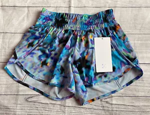 NWT Lululemon SEAWHEEZE 2021 Tracker Short 4”SZ 6 EPHO Euphoria Multi - Picture 1 of 4