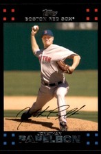 2007 Topps Boston Red Sox Jonathan Papelbon Boston Red Sox #BOS8