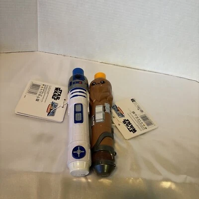 Star Wars - Lightsaber Squad - R2-D2 And Chewbacca.  Оба новые с бирками - Изображение 1 из 4